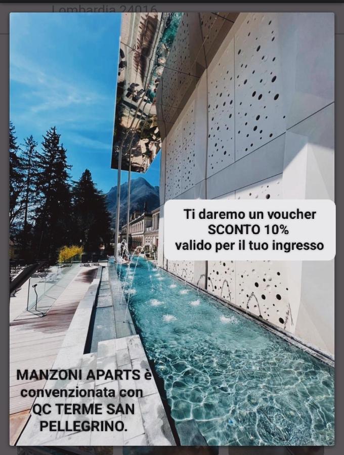 Manzoni Aparts San Pellegrino Terme Exteriér fotografie